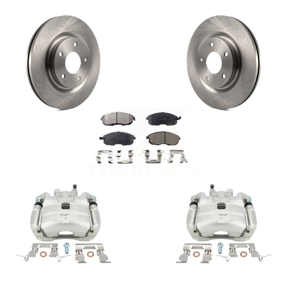 Transit Auto KC8-100182P Disc Brake Kit for 2011-2019 Nissan Juke, Nissan Sentra - Front product image