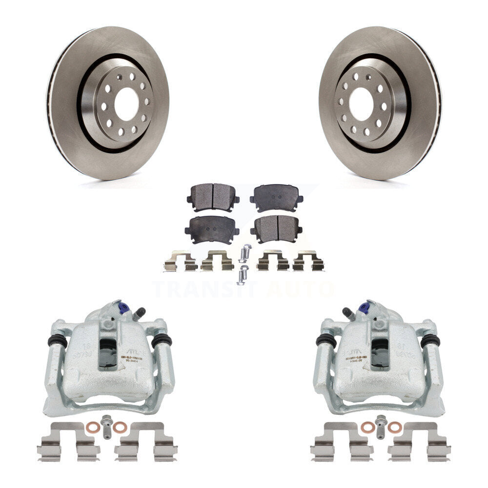 Transit Auto KC8-100182T Disc Brake Kit for 2009-2010 Volkswagen CC, Volkswagen Passat CC - Rear product image