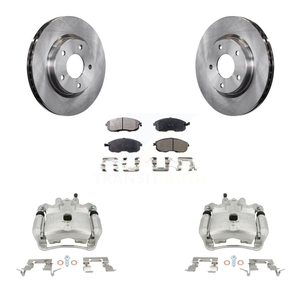 Transit Auto KC8-100183P Disc Brake Kit for 2013-2019 Nissan Sentra - Front product image