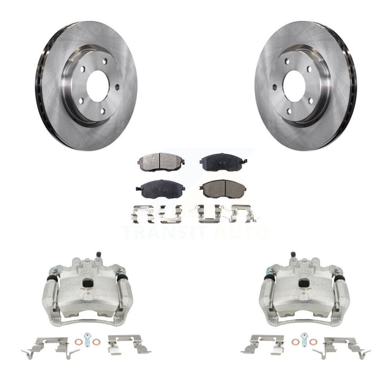 Transit Auto KC8-100183P Disc Brake Kit for 2013-2019 Nissan Sentra - Front product image