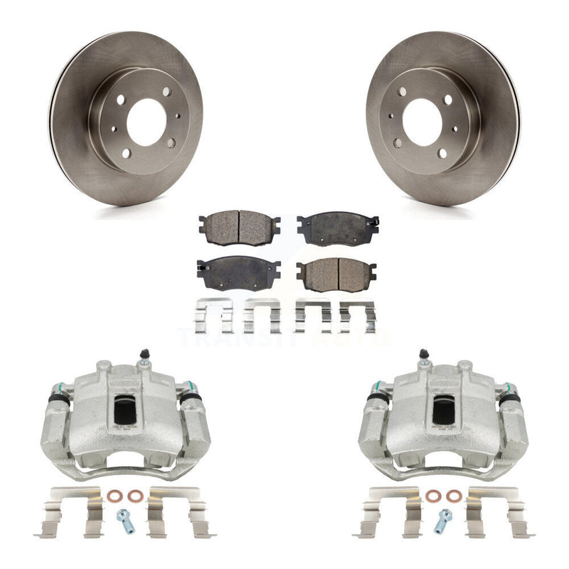 Transit Auto KC8-100185P Disc Brake Kit for 2006 Hyundai Accent - Front product image