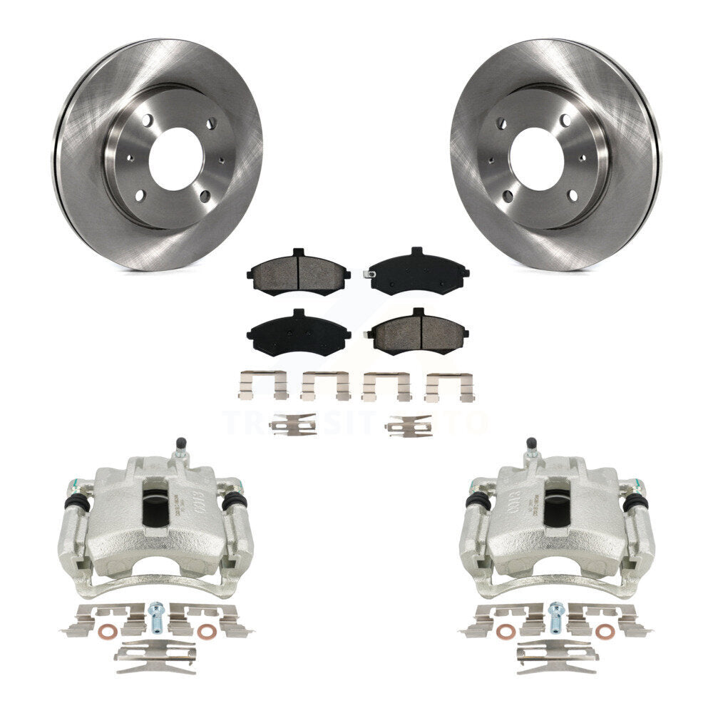 Transit Auto KC8-100186S Disc Brake Kit for 2002-2004 Hyundai Elantra - Front product image