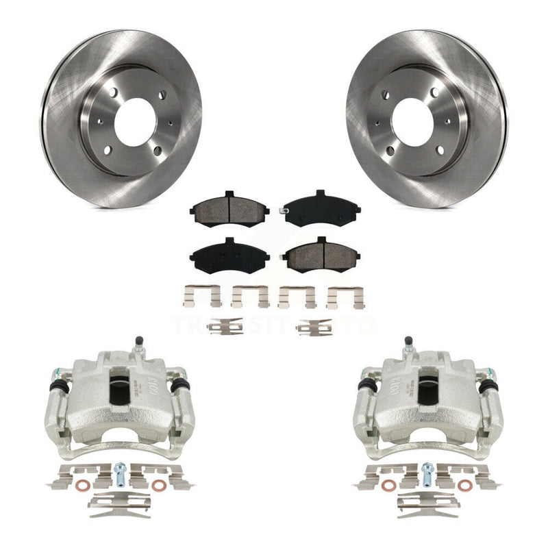 Transit Auto KC8-100186S Disc Brake Kit for 2002-2004 Hyundai Elantra - Front product image