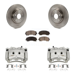 Transit Auto KC8-100187P Disc Brake Kit for 2014-2024 INFINITI Q60, INFINITI QX50, INFINITI Q50 - Front product image