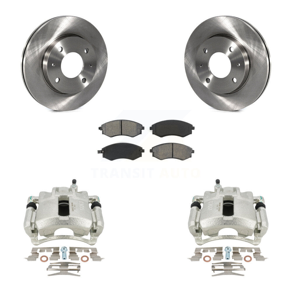 Transit Auto KC8-100187S Disc Brake Kit for 2002 Hyundai Elantra - Front product image