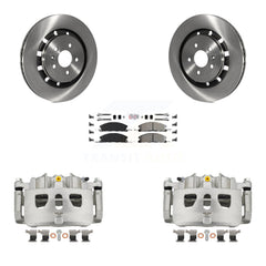 Transit Auto KC8-100188N Disc Brake Kit for 2013-2019 Ford Taurus, Ford Explorer, Ford Special Service Police Sedan & more - Front product image
