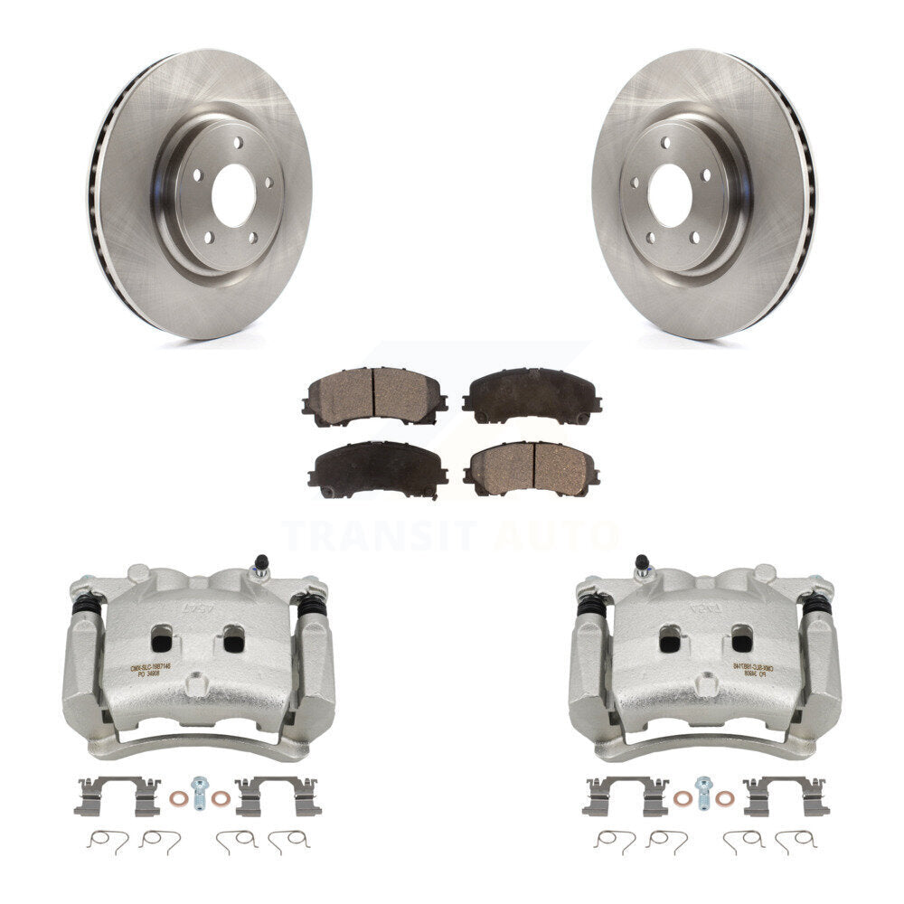 Transit Auto KC8-100189P Disc Brake Kit for 2014-2019 Nissan Rogue - Front product image