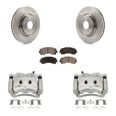Transit Auto KC8-100189P Disc Brake Kit for 2014-2019 Nissan Rogue - Front product image