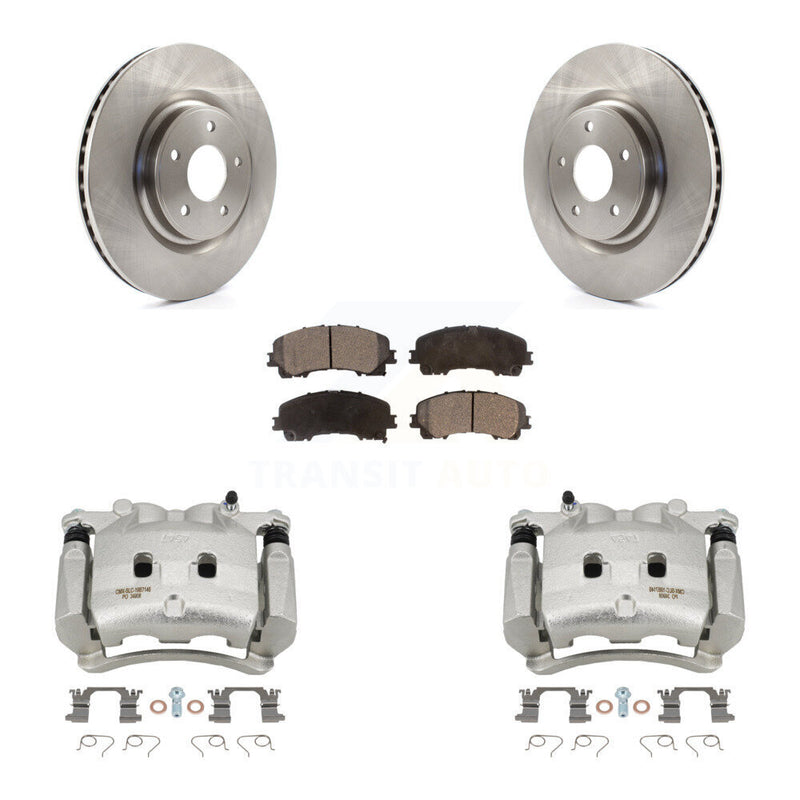Transit Auto KC8-100189P Disc Brake Kit for 2014-2019 Nissan Rogue - Front product image