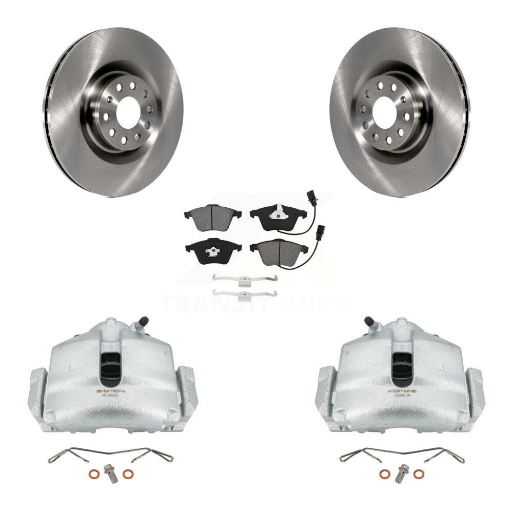 Transit Auto KC8-100189S Disc Brake Kit for 2006-2013 Volkswagen Golf, Volkswagen CC, Volkswagen Passat CC & more - Front product image