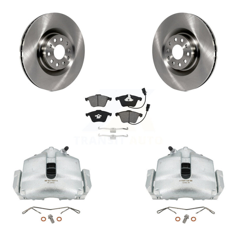 Transit Auto KC8-100189S Disc Brake Kit for 2006-2013 Volkswagen Golf, Volkswagen CC, Volkswagen Passat CC & more - Front product image
