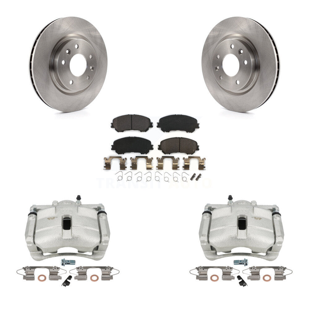 Transit Auto KC8-100190P Disc Brake Kit for 2014-2022 Nissan Rogue, Nissan Rogue Sport - Front product image