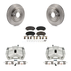 Transit Auto KC8-100190P Disc Brake Kit for 2014-2022 Nissan Rogue, Nissan Rogue Sport - Front product image