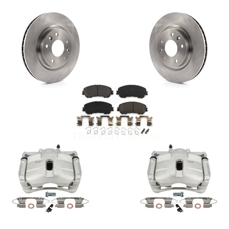 Transit Auto KC8-100190P Disc Brake Kit for 2014-2022 Nissan Rogue, Nissan Rogue Sport - Front product image