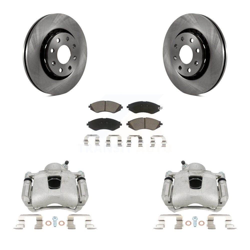 CMX KC8-100191C Disc Brake Kit for 2004-2016 Chevrolet Spark EV, Chevrolet Spark, Pontiac G3 & more - Front product image