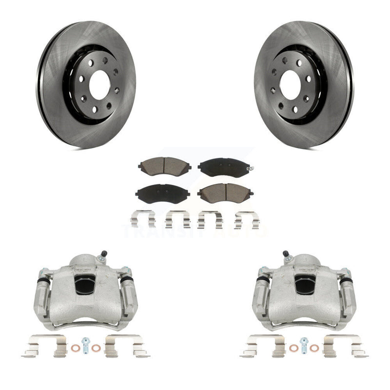 CMX KC8-100191C Disc Brake Kit for 2004-2016 Chevrolet Spark EV, Chevrolet Spark, Pontiac G3 & more - Front product image