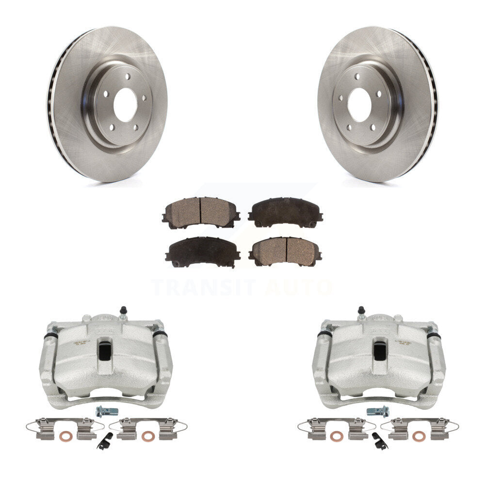 Transit Auto KC8-100191P Disc Brake Kit for 2014-2018 Nissan Rogue - Front product image