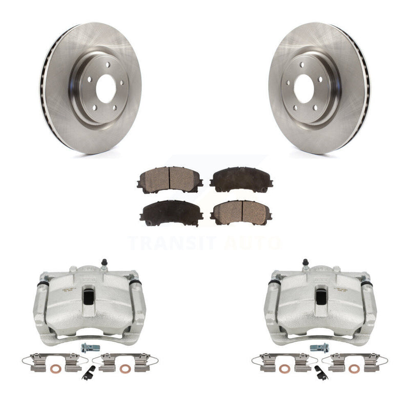 Transit Auto KC8-100191P Disc Brake Kit for 2014-2018 Nissan Rogue - Front product image