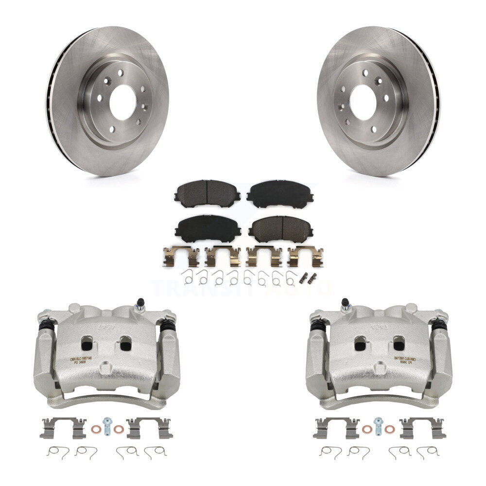 Transit Auto KC8-100192P Disc Brake Kit for 2017-2018 Nissan Rogue - Front product image