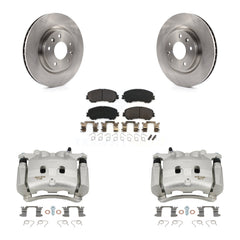 Transit Auto KC8-100192P Disc Brake Kit for 2017-2018 Nissan Rogue - Front product image