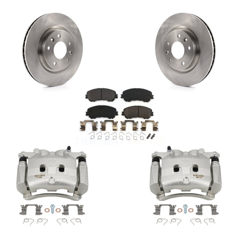 Transit Auto KC8-100192P Disc Brake Kit for 2017-2018 Nissan Rogue - Front product image