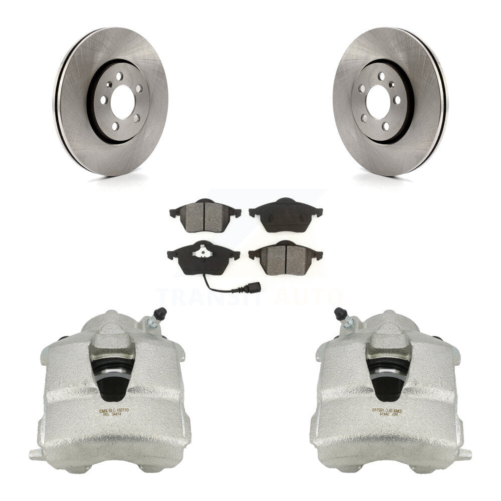 Transit Auto KC8-100192S Disc Brake Kit for 2000-2005 Volkswagen Jetta, Volkswagen Beetle, Volkswagen Golf - Front product image