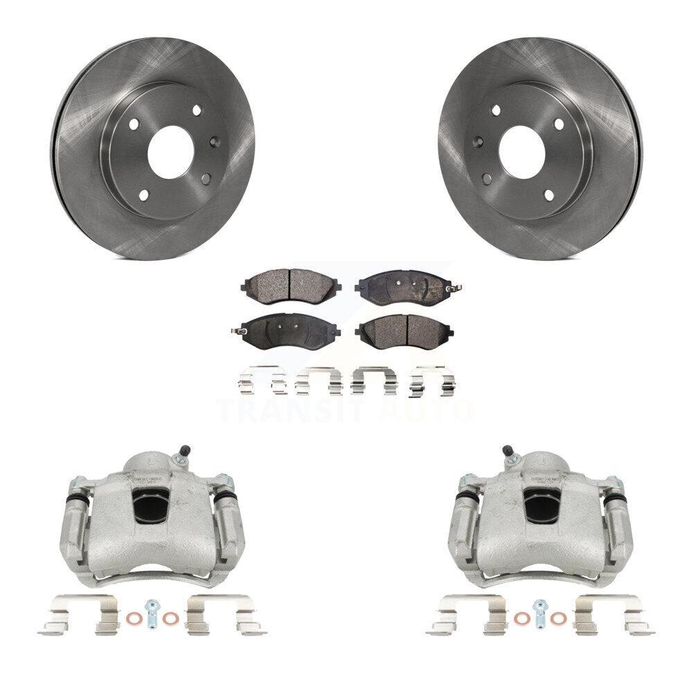 Transit Auto KC8-100194P Disc Brake Kit for 2004-2008 Suzuki Reno, Chevrolet Optra, Suzuki Forenza - Front product image