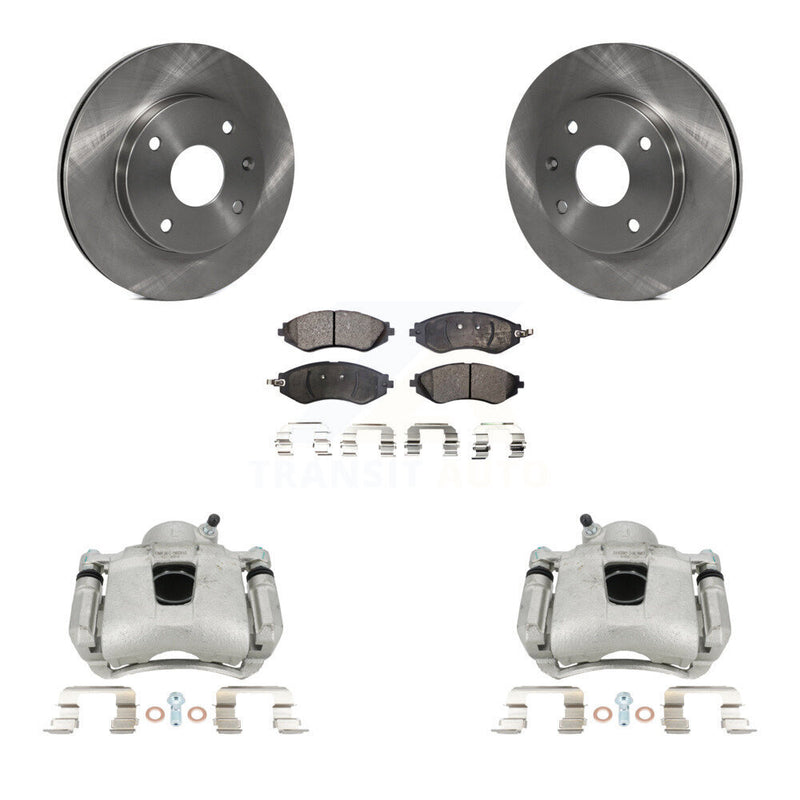 Transit Auto KC8-100194P Disc Brake Kit for 2004-2008 Suzuki Reno, Chevrolet Optra, Suzuki Forenza - Front product image