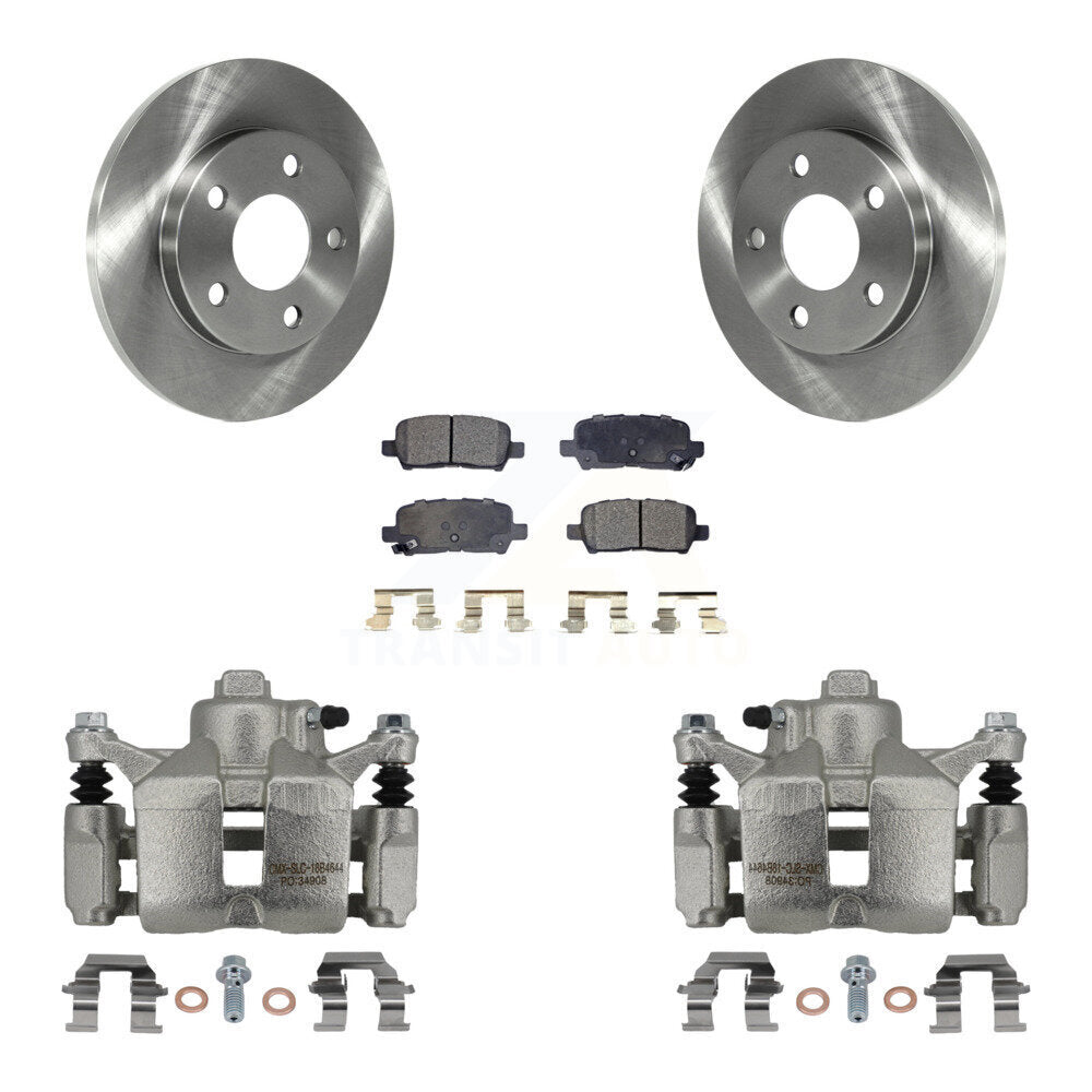 Transit Auto KC8-100194T Disc Brake Kit for 2010 Chevrolet Impala - Rear product image