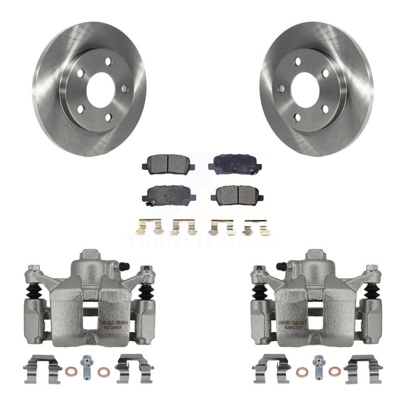 Transit Auto KC8-100194T Disc Brake Kit for 2010 Chevrolet Impala - Rear product image
