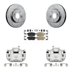 Transit Auto KC8-100198N Disc Brake Kit for 2011-2017 Chevrolet Cruze, Buick Verano, Chevrolet Orlando & more - Front product image