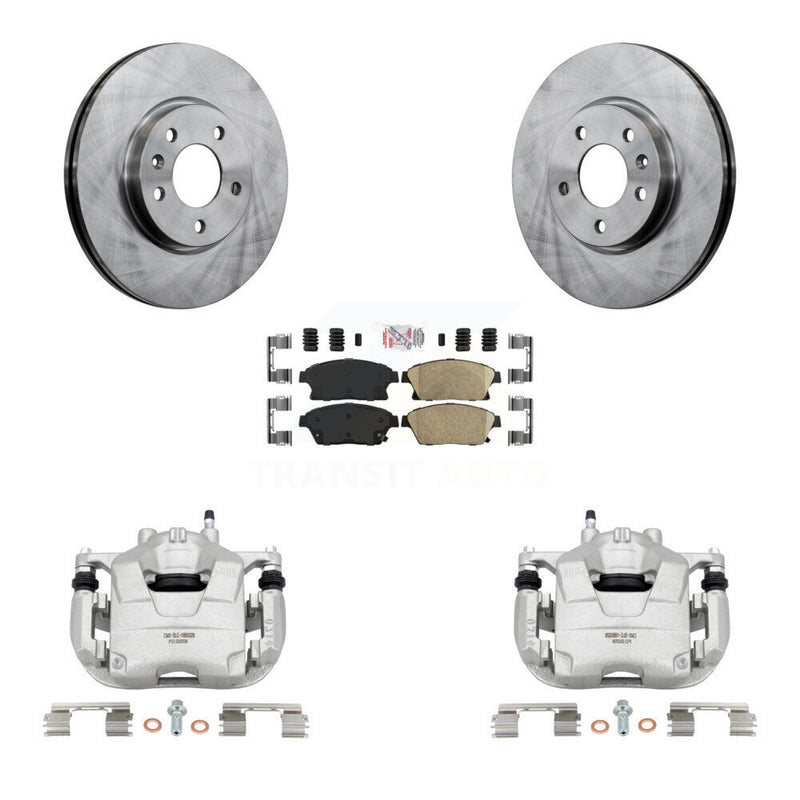 Transit Auto KC8-100198N Disc Brake Kit for 2011-2017 Chevrolet Cruze, Buick Verano, Chevrolet Orlando & more - Front product image