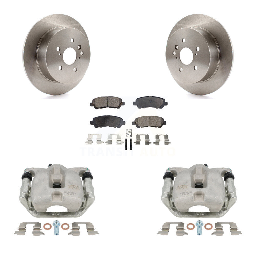 Transit Auto KC8-100198T Disc Brake Kit for 2008-2013 Toyota Highlander - Rear product image