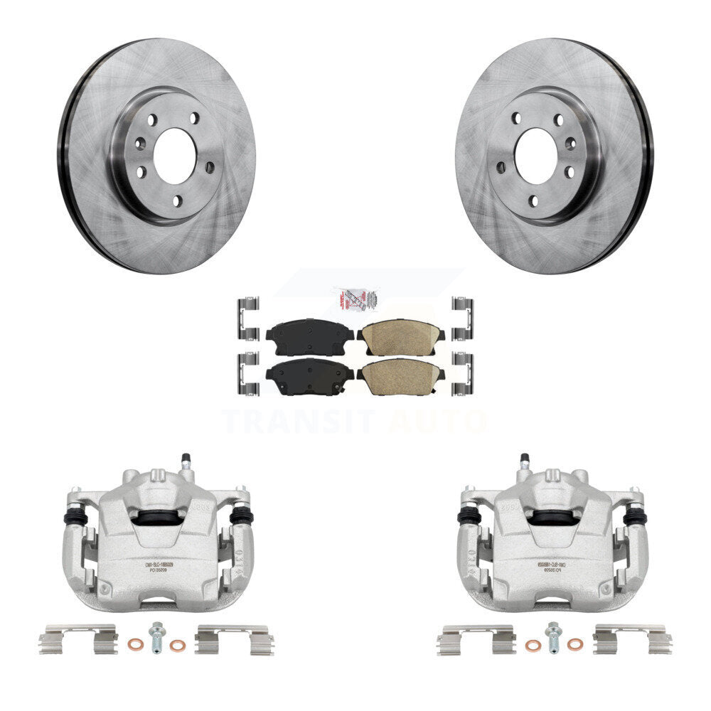 Transit Auto KC8-100199N Disc Brake Kit for 2011-2017 Chevrolet Cruze, Buick Verano, Chevrolet Orlando & more - Front product image
