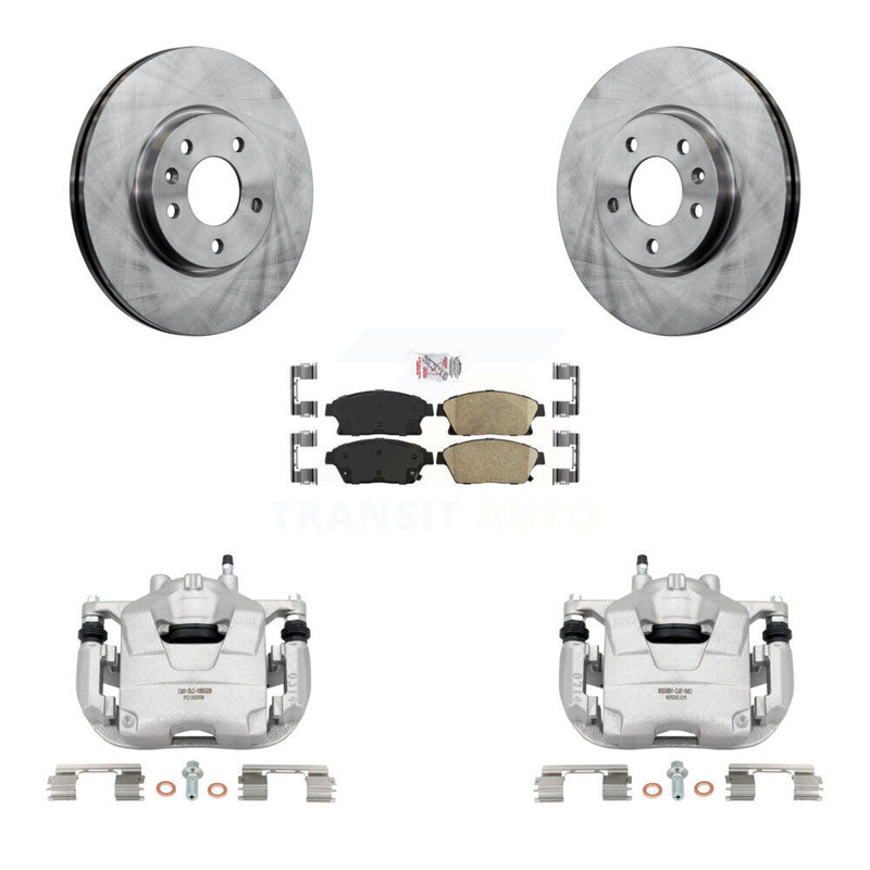 Transit Auto KC8-100199N Disc Brake Kit for 2011-2017 Chevrolet Cruze, Buick Verano, Chevrolet Orlando & more - Front product image