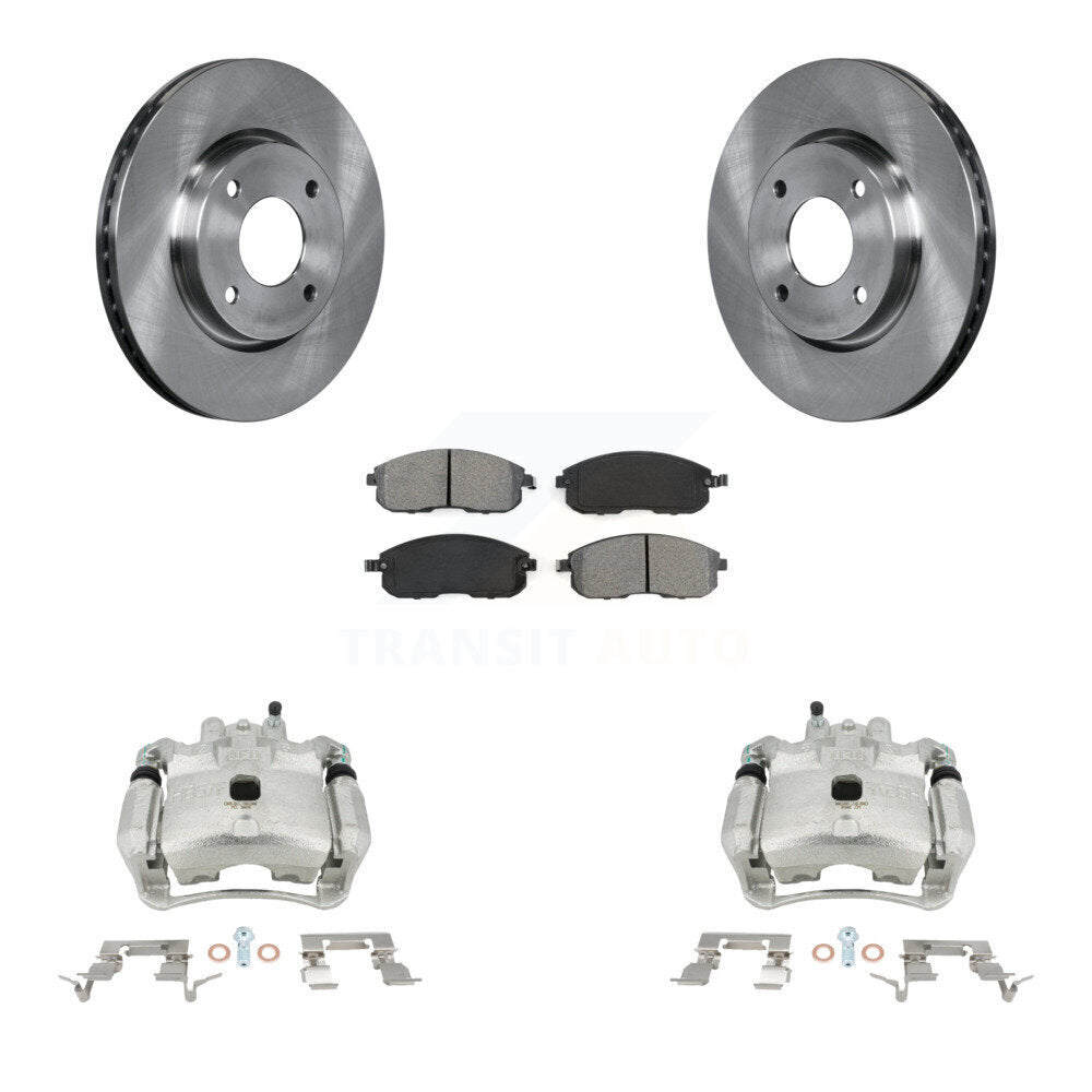 Transit Auto KC8-100199S Disc Brake Kit for 2007-2012 Nissan Sentra - Front product image