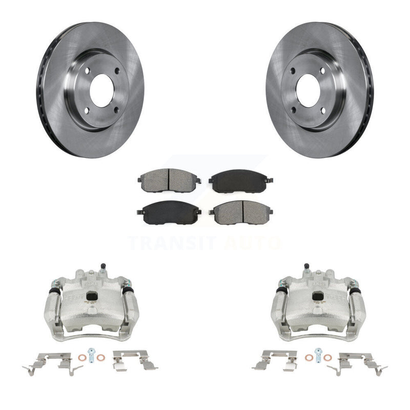 Transit Auto KC8-100199S Disc Brake Kit for 2007-2012 Nissan Sentra - Front product image