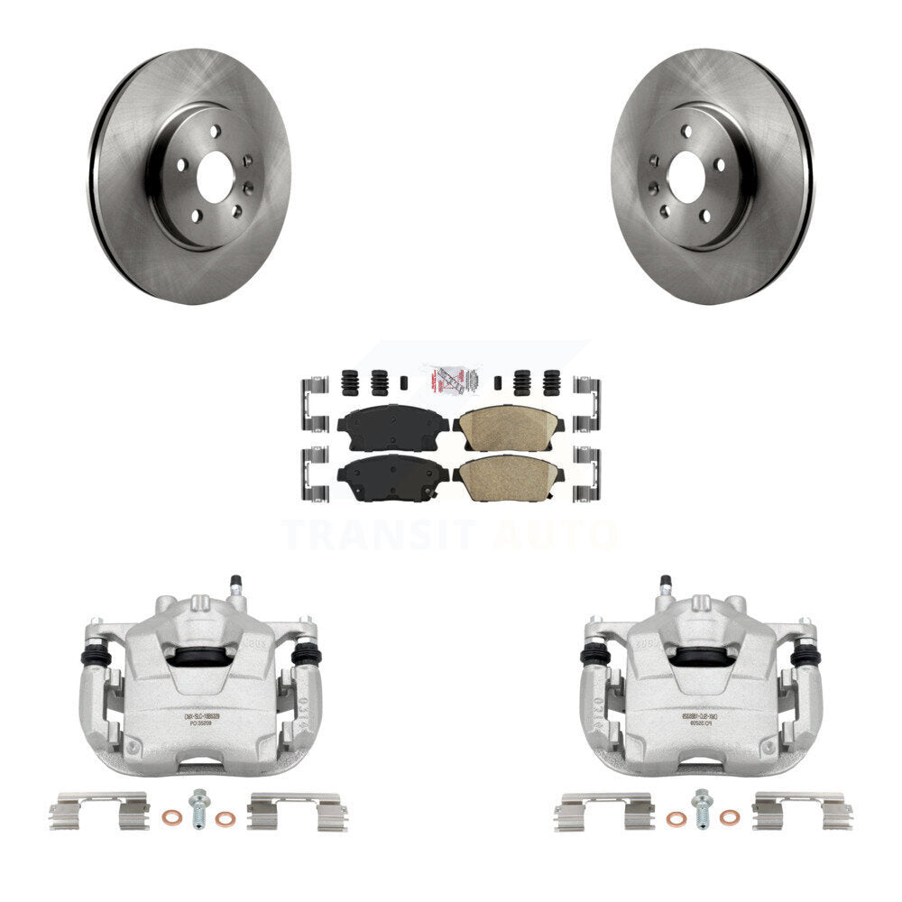Transit Auto KC8-100200N Disc Brake Kit for 2013-2017 Buick Encore, Chevrolet Trax - Front product image