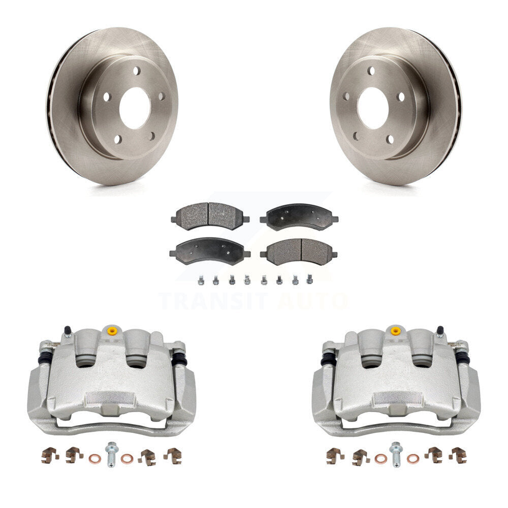 Transit Auto KC8-100200P Disc Brake Kit for 2009-2011 Ram Dakota, Dodge Dakota - Front product image
