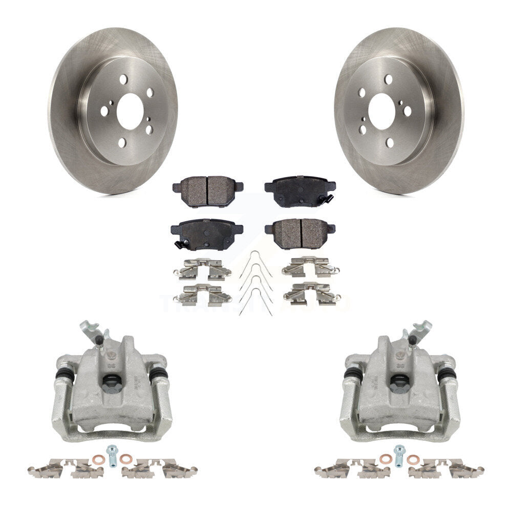 Transit Auto KC8-100200T Disc Brake Kit for 2009-2019 Toyota Corolla, Toyota Matrix, Pontiac Vibe - Rear product image