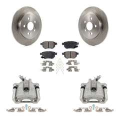 Transit Auto KC8-100200T Disc Brake Kit for 2009-2019 Toyota Corolla, Toyota Matrix, Pontiac Vibe - Rear product image