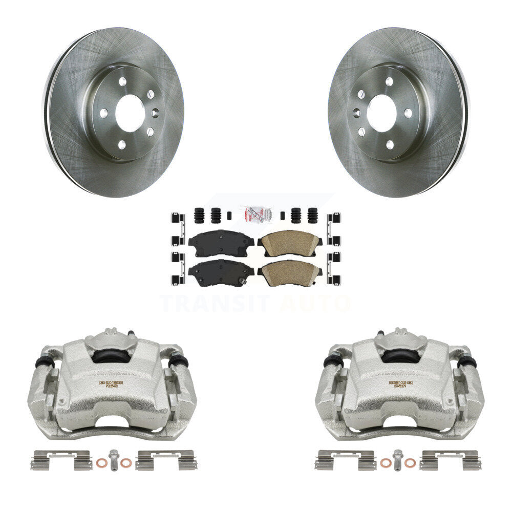 Transit Auto KC8-100202N Disc Brake Kit for 2011-2017 Chevrolet Cruze Limited, Chevrolet Sonic, Chevrolet Cruze - Front product image
