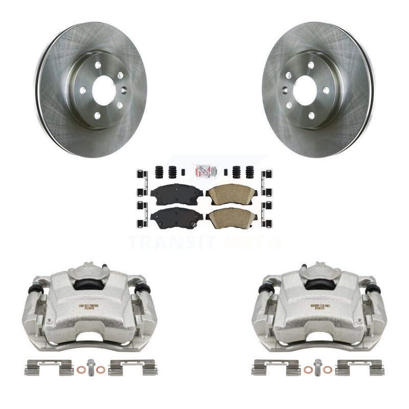 Transit Auto KC8-100202N Disc Brake Kit for 2011-2017 Chevrolet Cruze Limited, Chevrolet Sonic, Chevrolet Cruze - Front product image