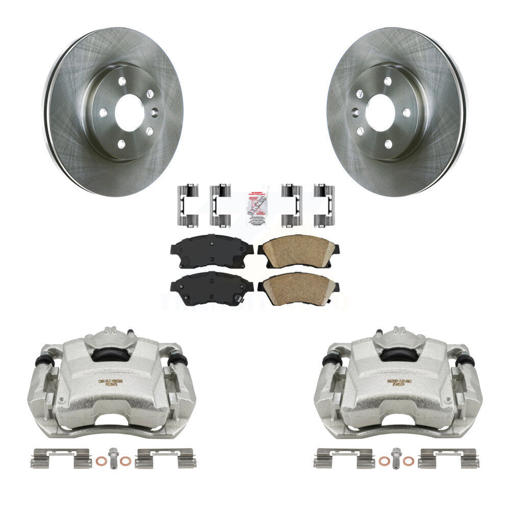 Transit Auto KC8-100203N Disc Brake Kit for 2011-2017 Chevrolet Cruze Limited, Chevrolet Sonic, Chevrolet Cruze - Front product image