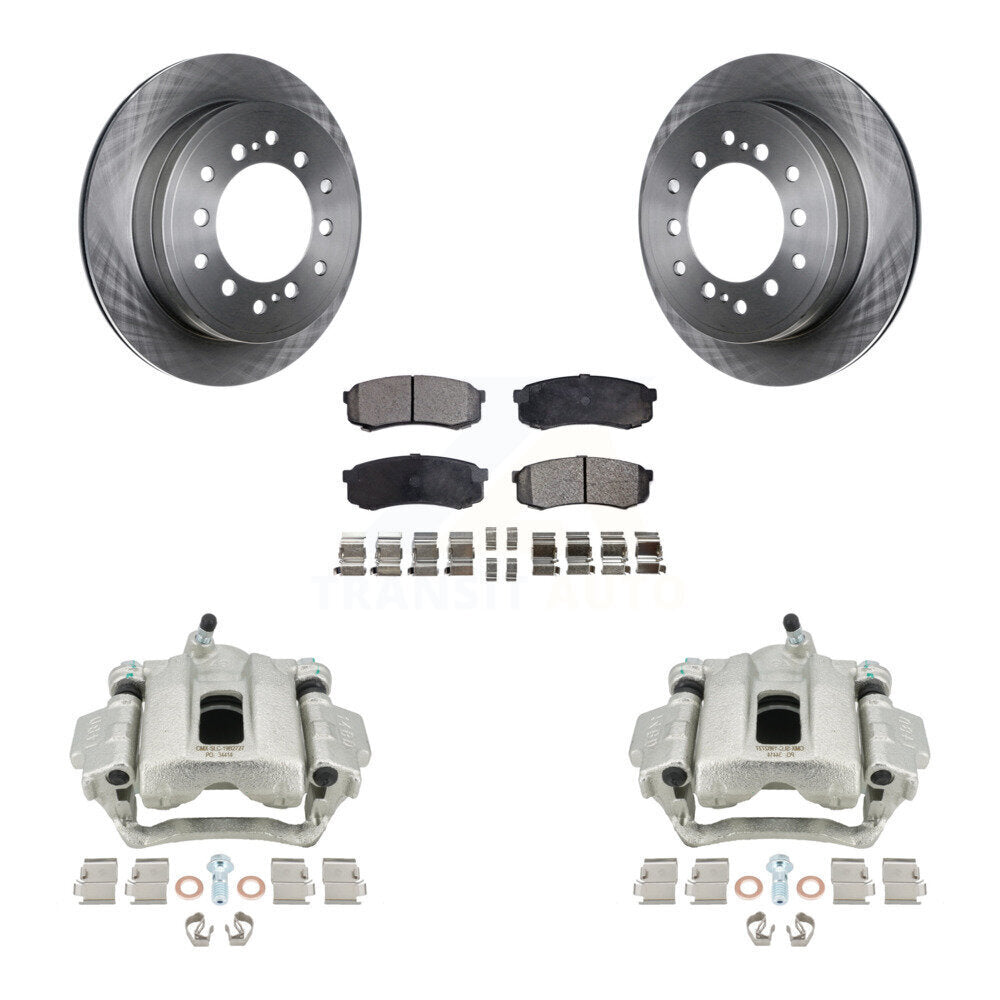 Transit Auto KC8-100203T Disc Brake Kit for 2010-2014 Toyota FJ Cruiser - Rear product image