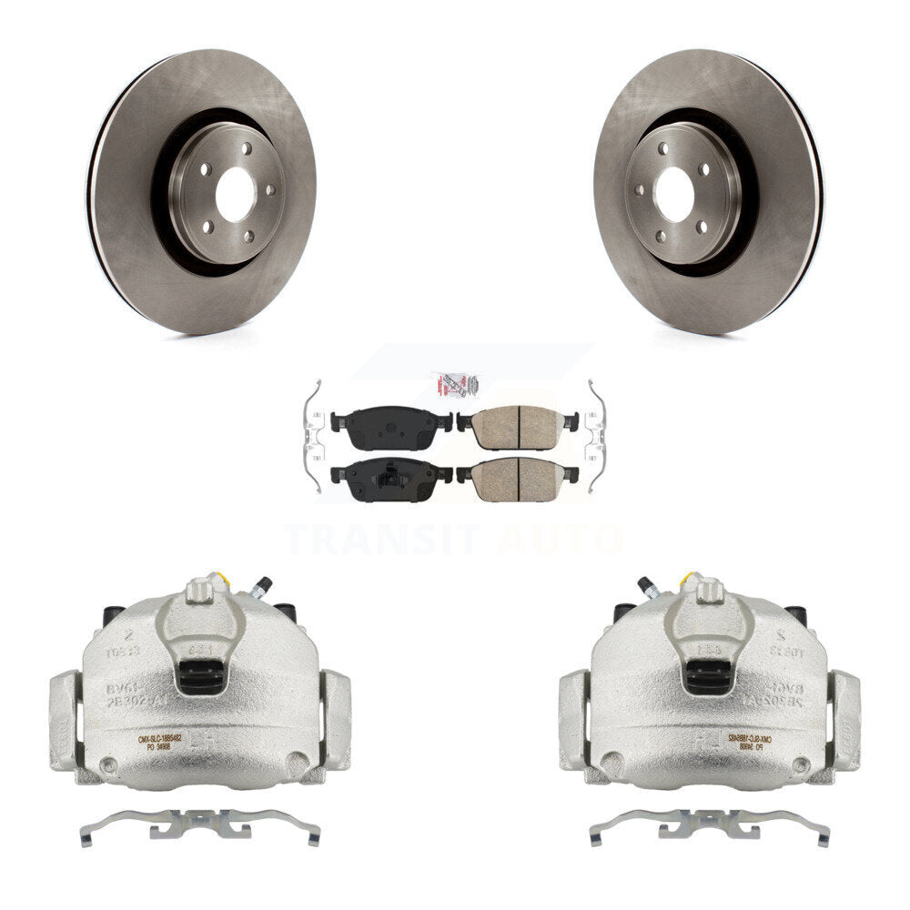 Transit Auto KC8-100205N Disc Brake Kit for 2017-2019 Lincoln MKC - Front product image