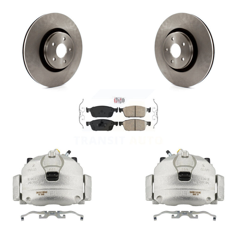 Transit Auto KC8-100205N Disc Brake Kit for 2017-2019 Lincoln MKC - Front product image