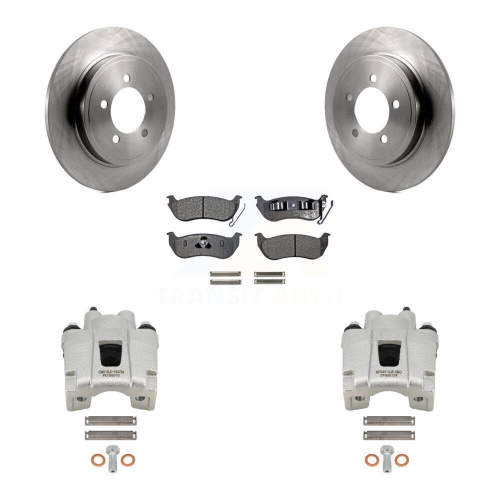 Transit Auto KC8-100208T Disc Brake Kit for 2006-2010 Ford Explorer Sport Trac, Ford Explorer, Mercury Mountaineer - Rear product image