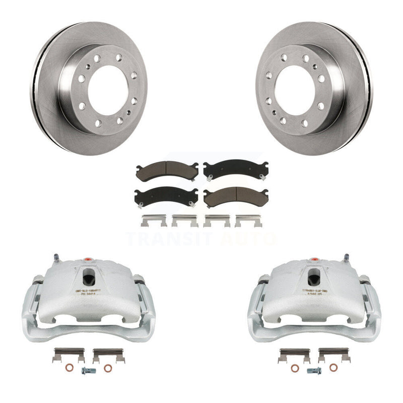 CMX KC8-100212C Disc Brake Kit for 2001-2020 Chevrolet Express 4500, GMC Savana 4500, GMC Sierra 3500 Classic & more - Front product image