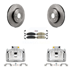 Transit Auto KC8-100216N Disc Brake Kit for 2012-2021 Chrysler 300, Dodge Challenger, Dodge Charger - Front product image